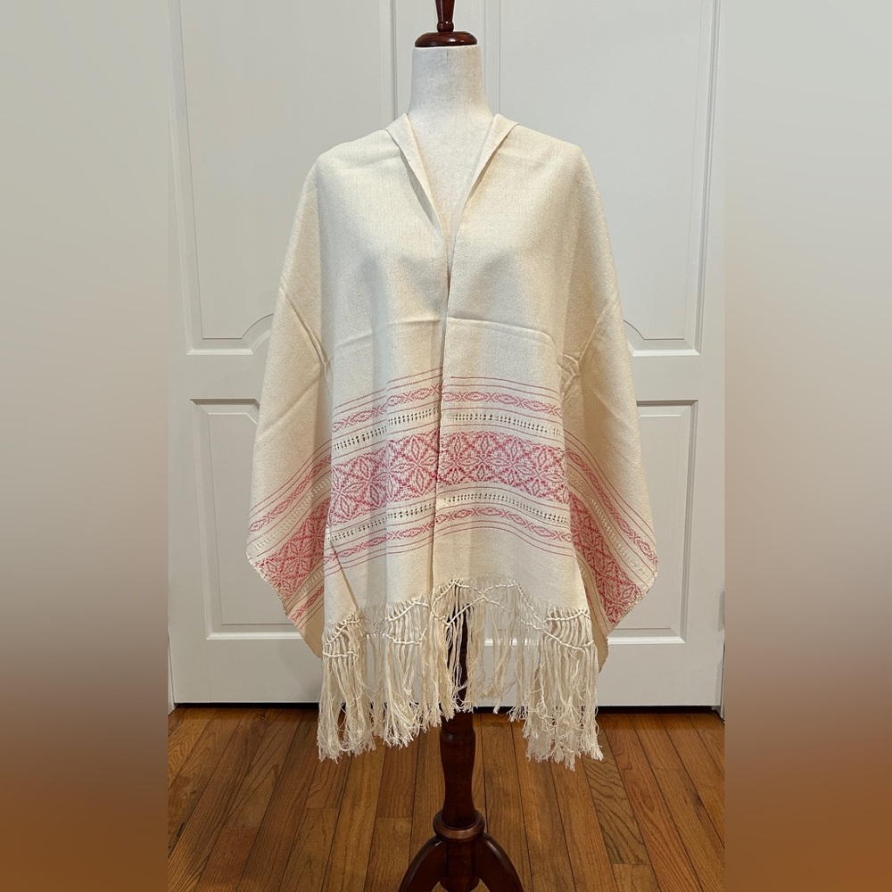 Cotton and Silk Traditional Mexican rebozo from Oaxaca. Mexican shawl, Handloom!